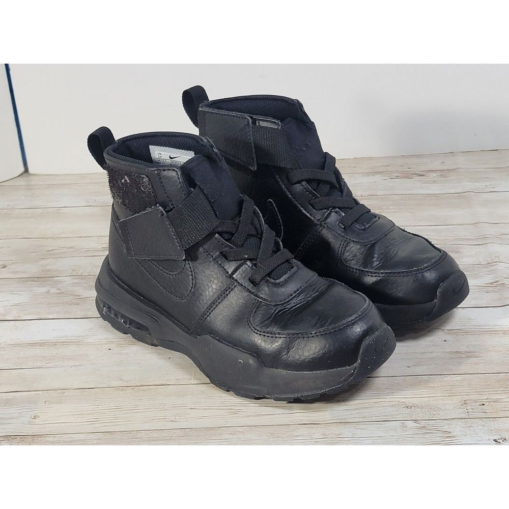 Nike Little Kids Air Max Goaterra 2.0 A‎ Boots PS DC9513 001 Black Size 1Y